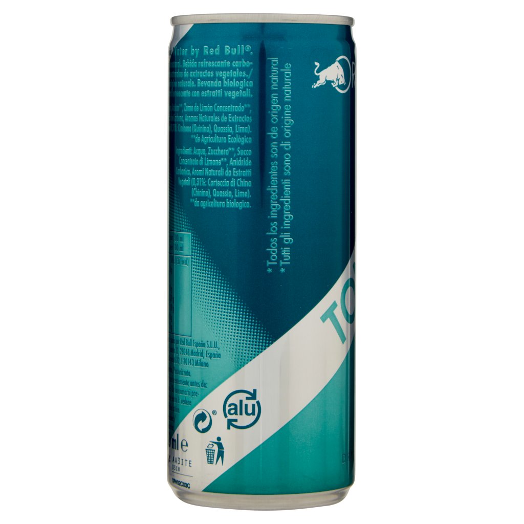 Organics By Red Bull Tonic Water - Lattina da
