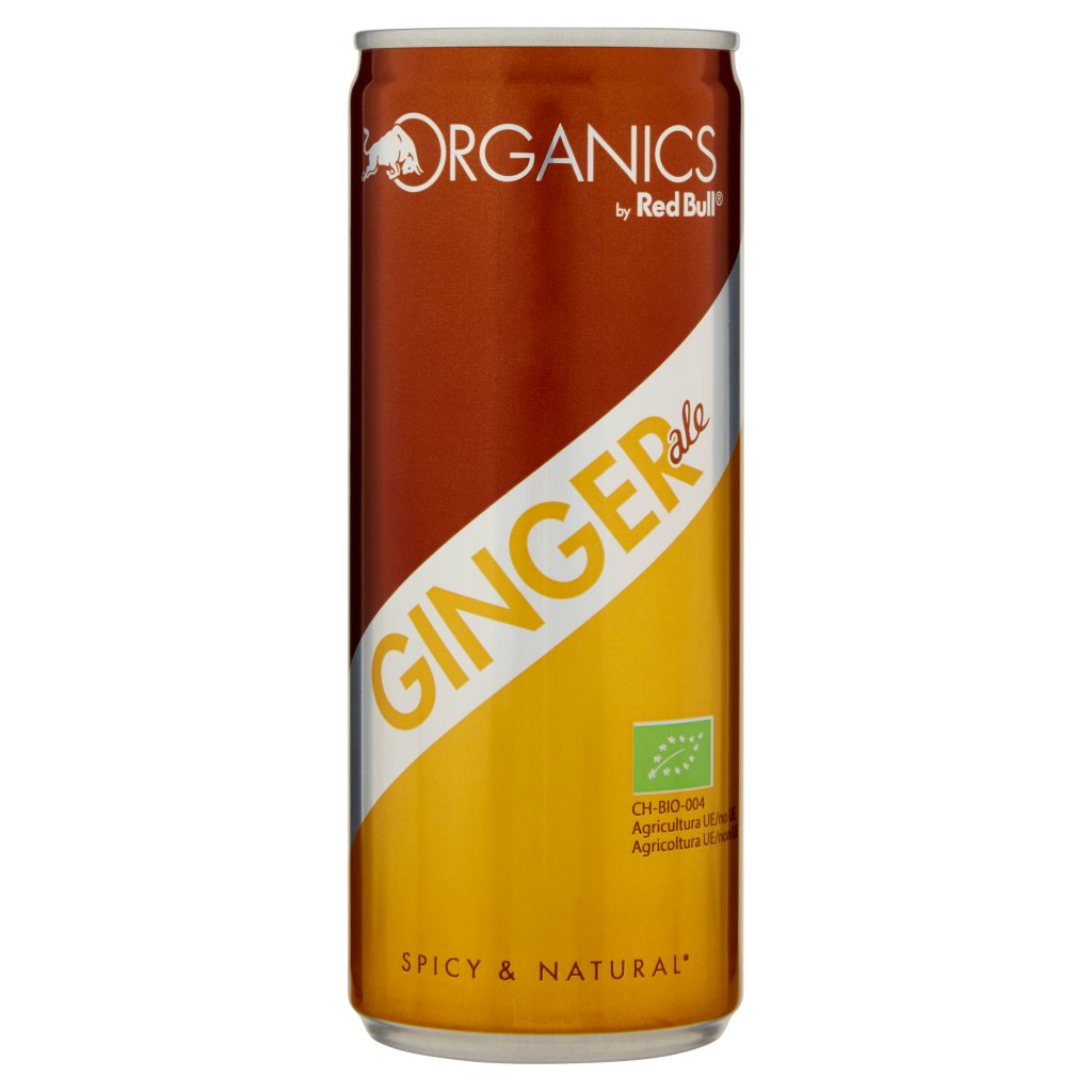 Organics By Red Bull Ginger Ale - Lattina da