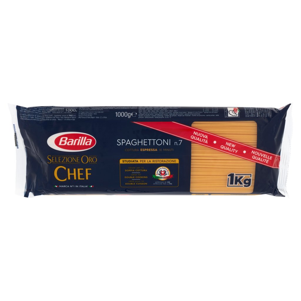 Barilla Selezione Oro Chef Spaghettoni N°7 1kg