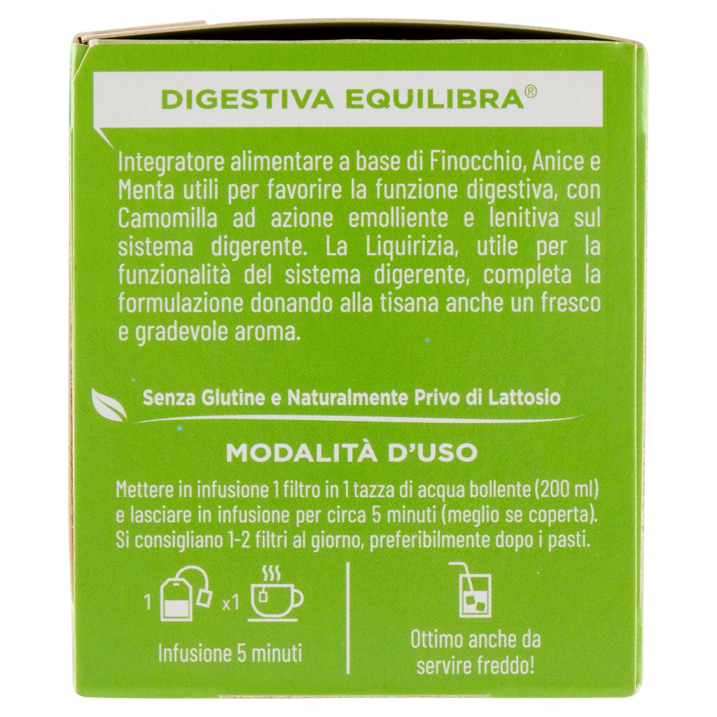 Tisana Digestiva Equilibra 15 Bustine - Rossetti Market