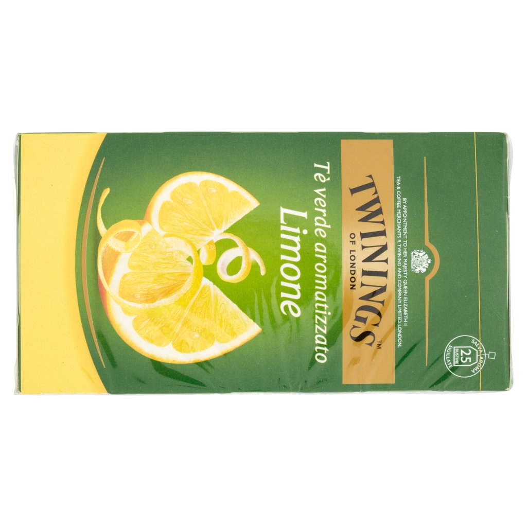 Twinings Tè Verde Aromatizzato Limone 25 x 2 g