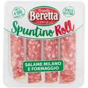 Fratelli Beretta Spuntino Roll Salame Milano e Formaggio
