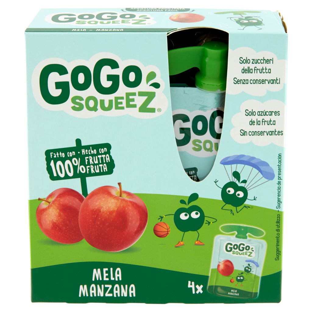 Gogo Squeez Mela 4 x 90 g