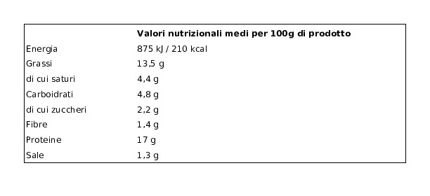 Fresche Bontà Hamburger all'Ortolana