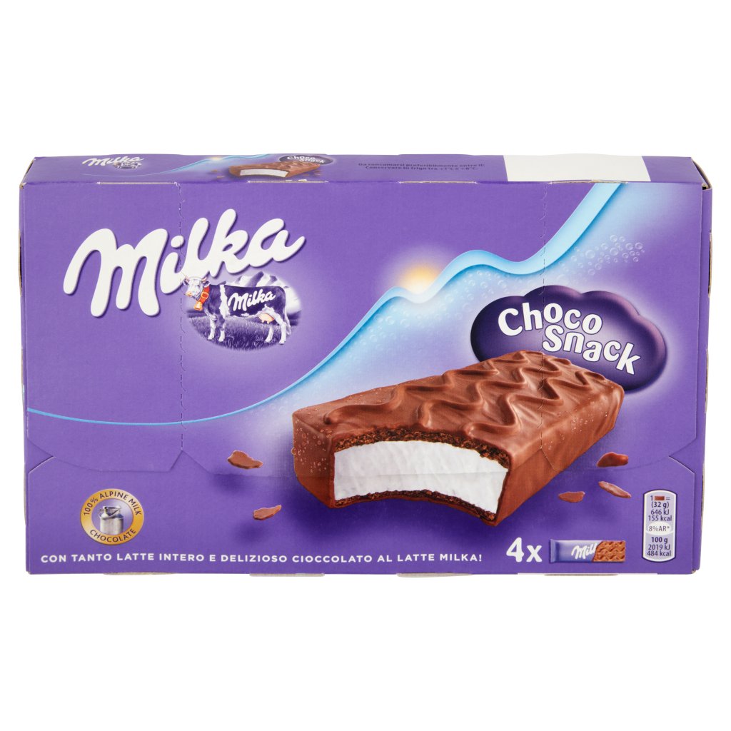 Milka Choco Snack 4 x 32 g