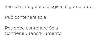 Garofalo Schiaffoni 5-20 Integrale Biologica