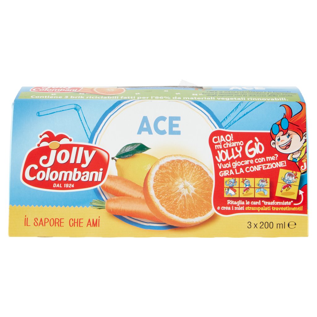 Jolly Colombani Ace 3 x 200 Ml