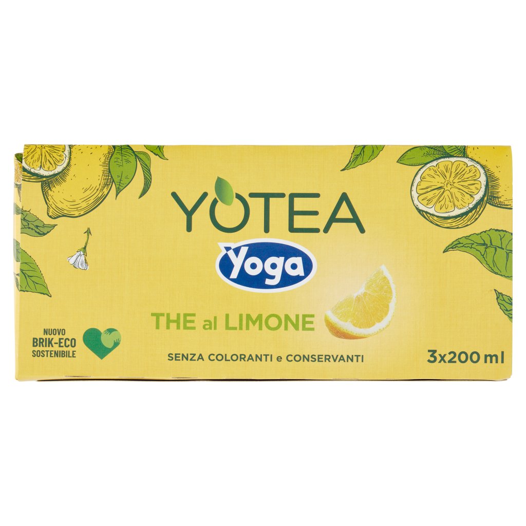 Yoga Yotea The al Limone 3 x 200 Ml