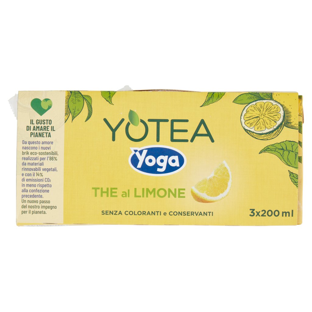 Yoga Yotea The al Limone 3 x 200 Ml