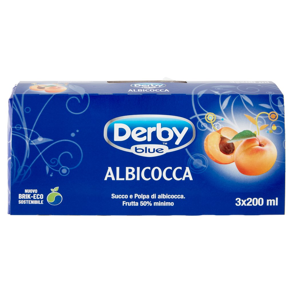 Derby Blue Albicocca 3 x 200 Ml