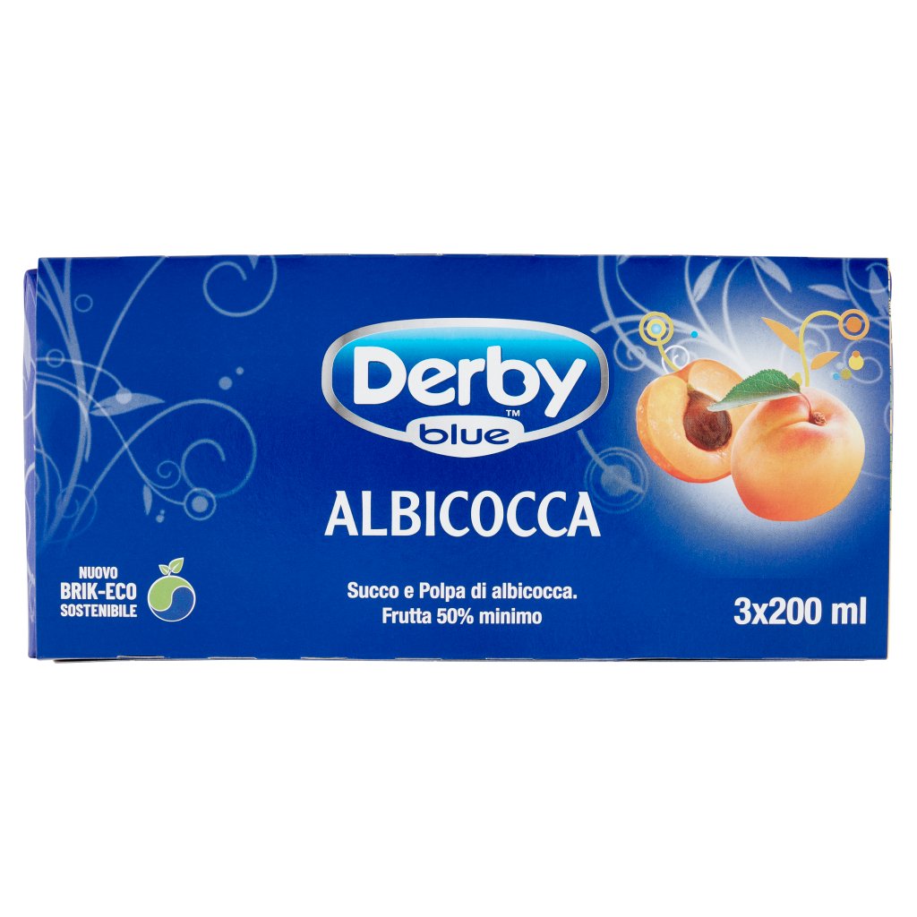 Derby Blue Albicocca 3 x 200 Ml