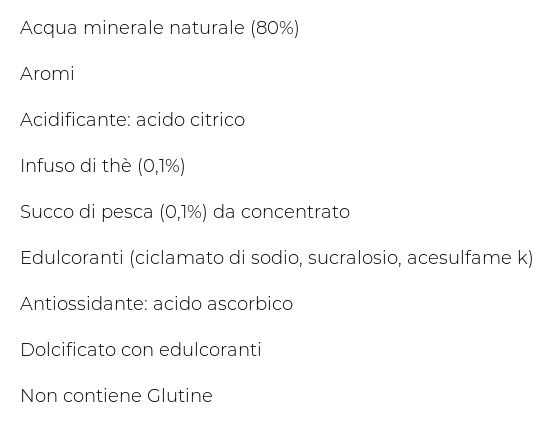 San Benedetto Thè Pesca Zero 6 x 1,5 l