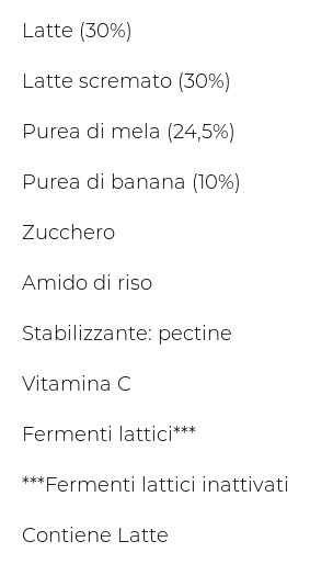 Mellin Le Ricette del Lattaio Mela Banana