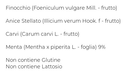 L'angelica Nutraceutica le Tisane Ventre Piatto 20 Filtri