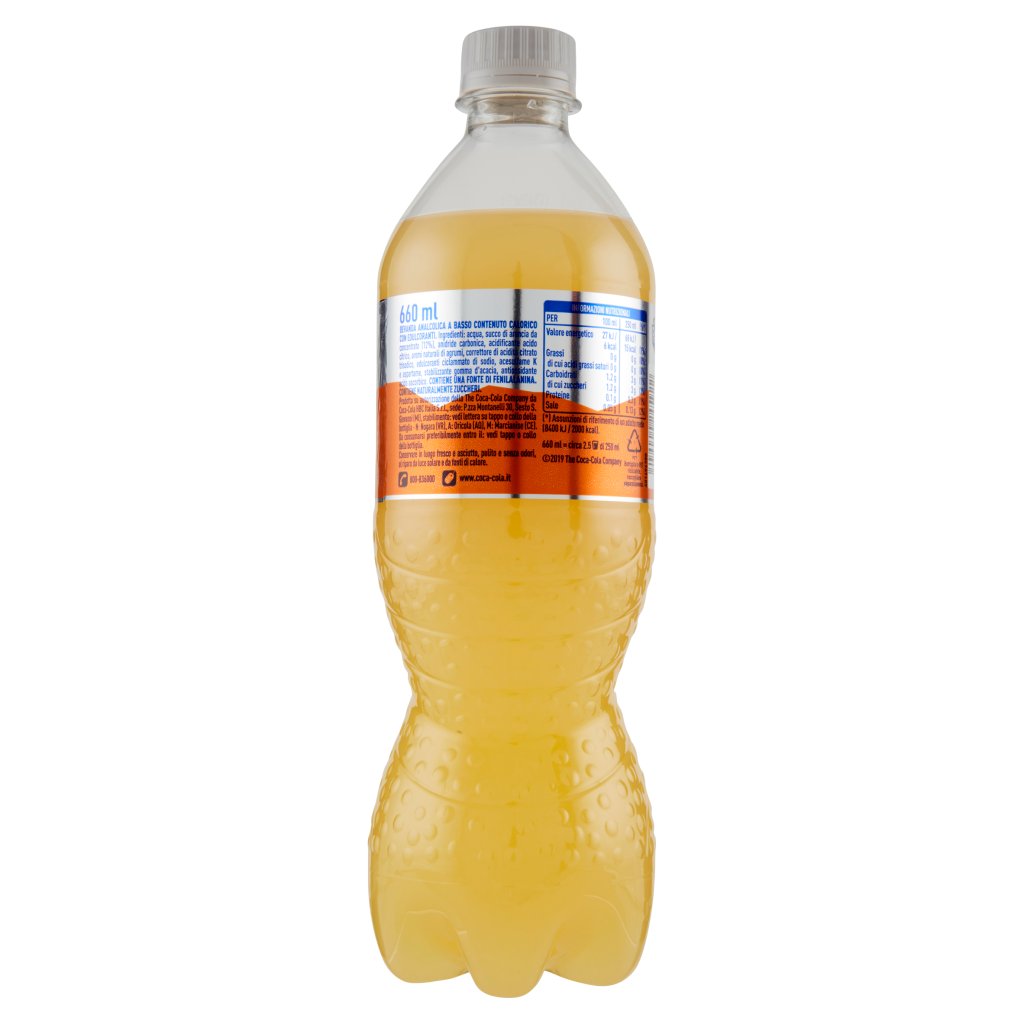 Fanta Orange Zero Bottiglia di Plastica da
