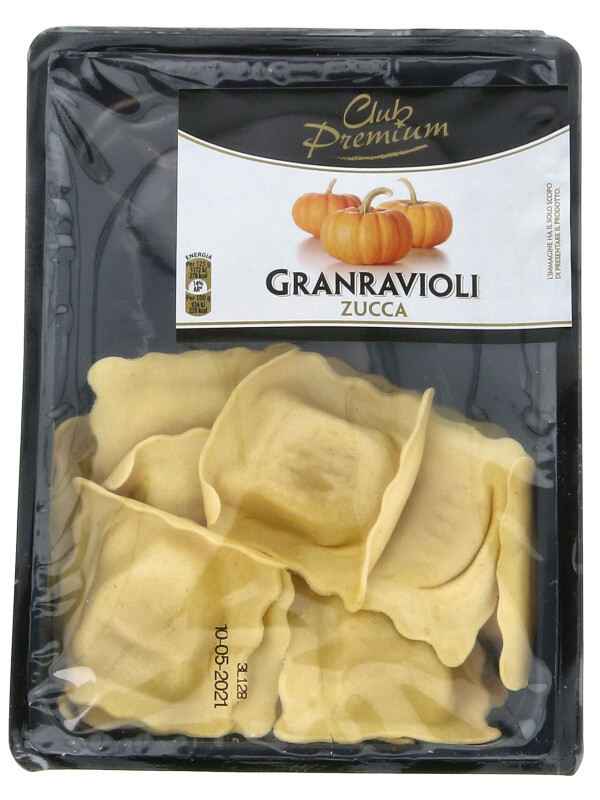 Pasta Fr.Granravioli Zucca Club Premium 250 g