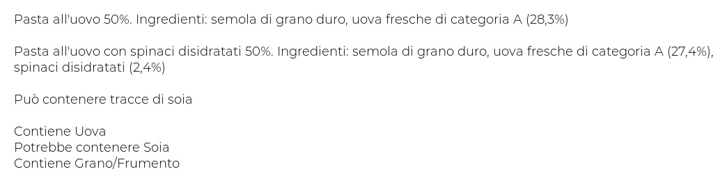 Barilla Emiliane Paglia e Fieno Pasta all'Uovo