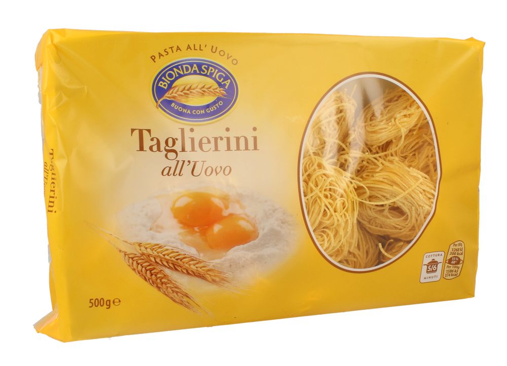 Bionda Spiga Pasta all'Uovo Taglierini Bionda Spiga500 g