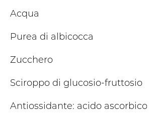 Valfrutta Albicocca Italiana Succo e Polpa