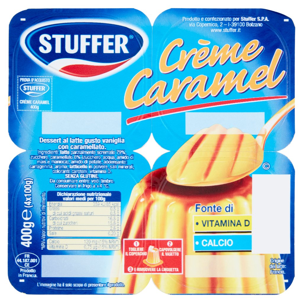 Stuffer Crème Caramel 4 x 100 g