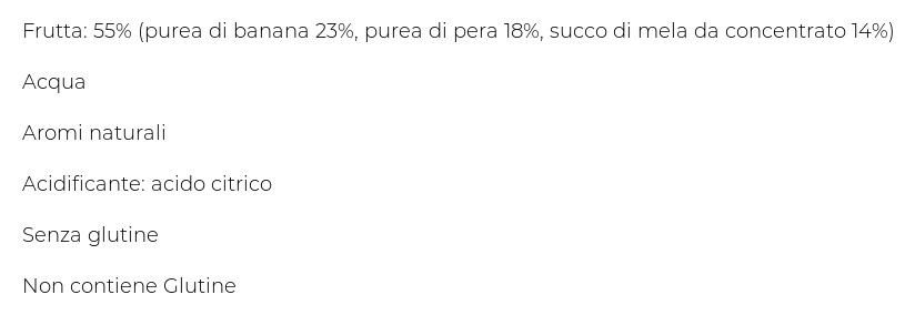 Zuegg Skipper Banana Pera Mela senza Zuccheri Aggiunti*