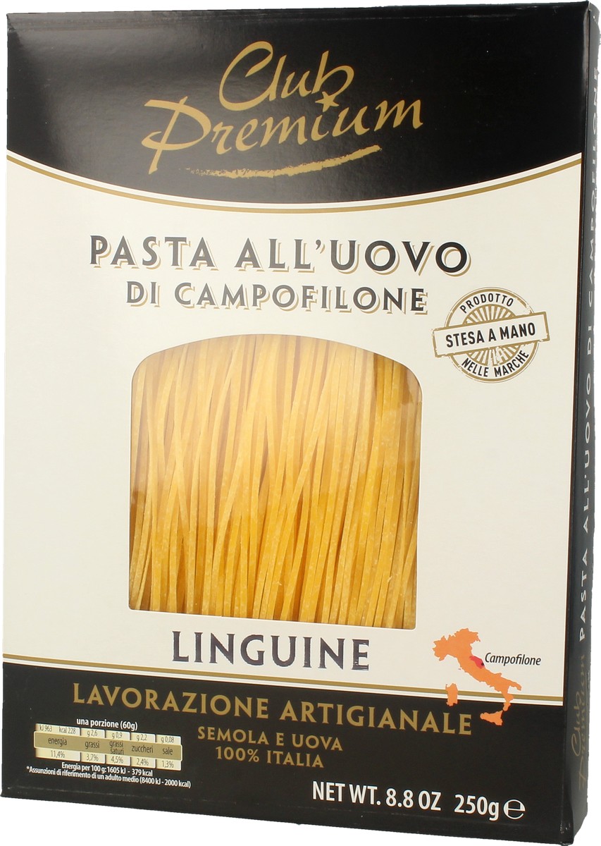 Pasta Secca Uovo Linguine Club Premium 250 g
