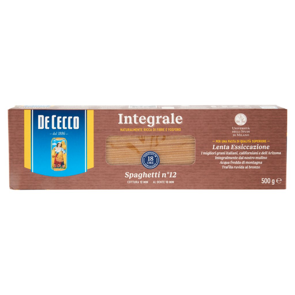 De Cecco Integrale Spaghetti N° 12