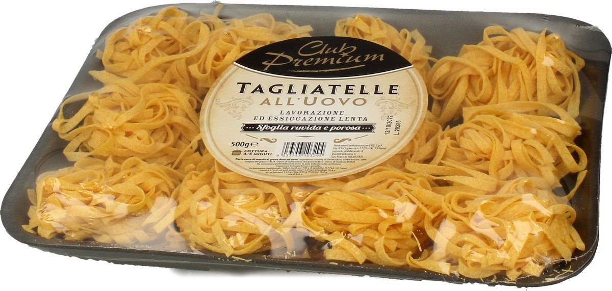 Club Premium Pasta Secca Uovo Tagliatelle