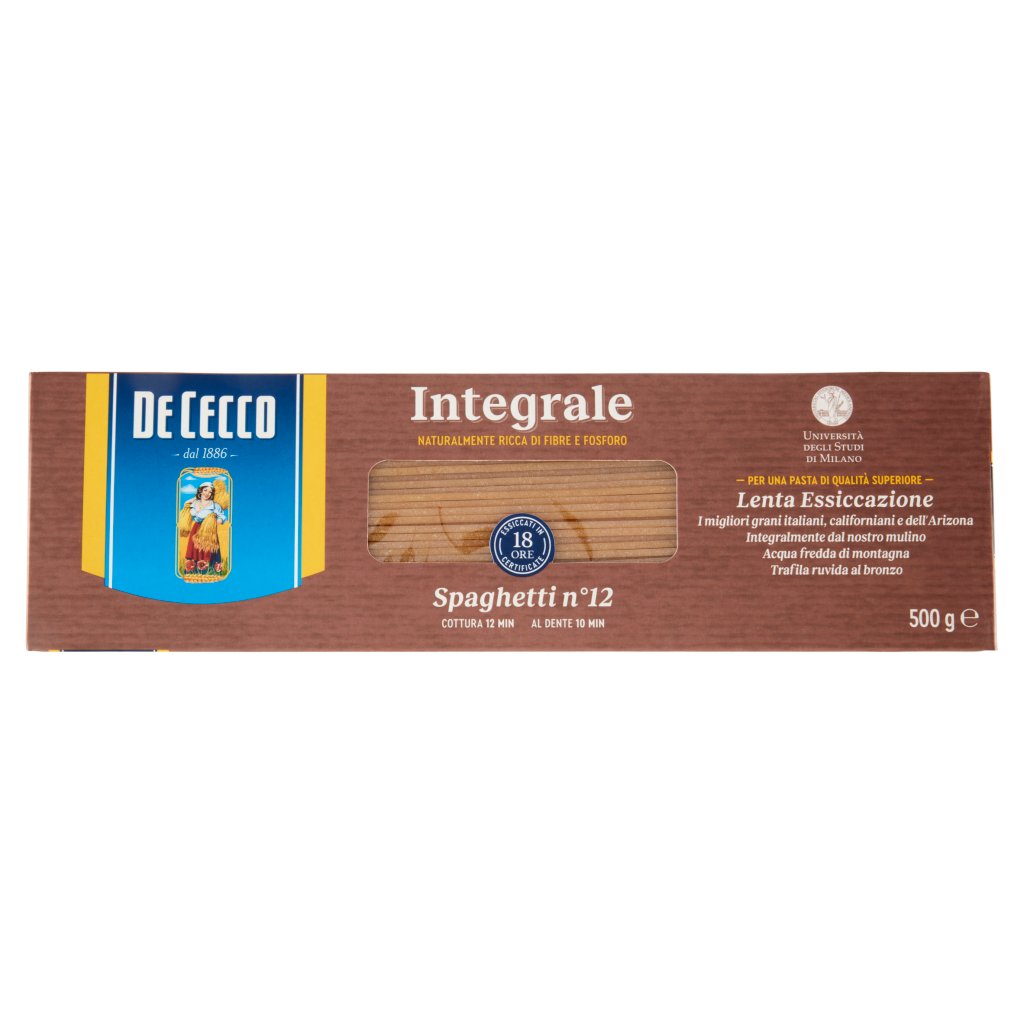 De Cecco Integrale Spaghetti N° 12