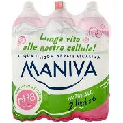 Maniva: test dell'acqua minerale naturalmente alcalina - Veganblog -  ricette e prodotti dal mondo vegan