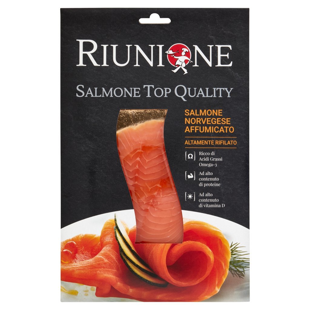 Riunione Salmone Top Quality Salmone Norvegese Affumicato