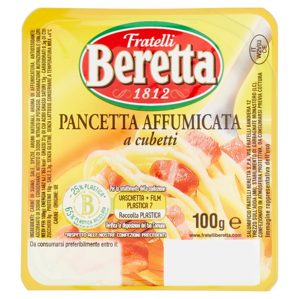 Fratelli Beretta Pancetta Affumicata a Cubetti