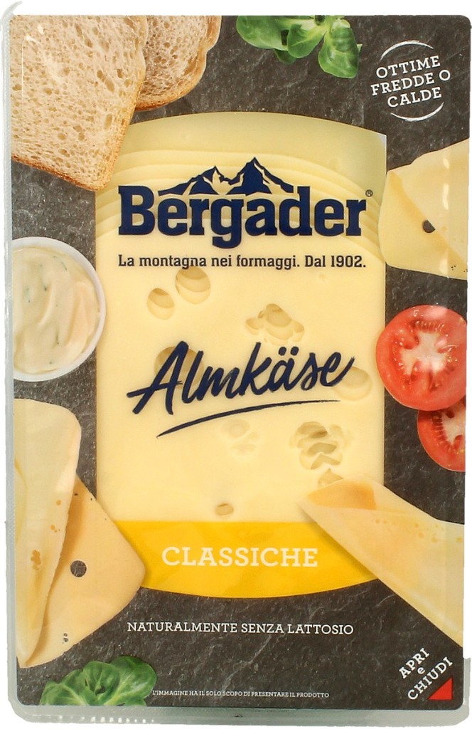 B'bergader' Formaggio Classico a Fette Almkase Bergader 150 g