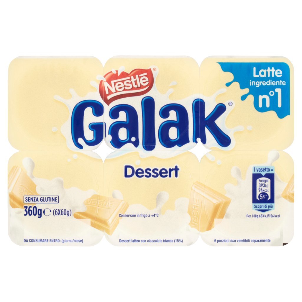 Nestlé Galak Dessert 6 x 60 g