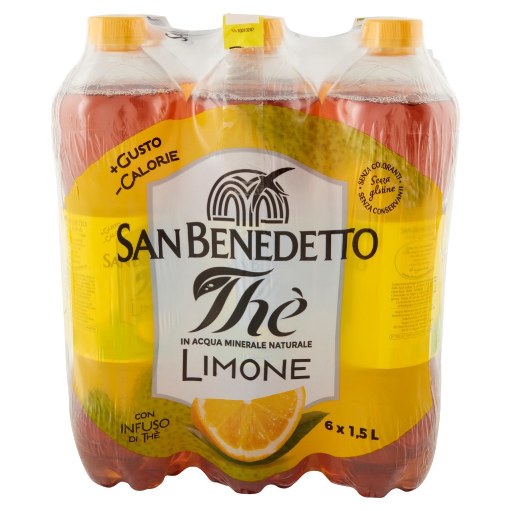 San Benedetto Thè Limone 1,5 l Fardello x 6