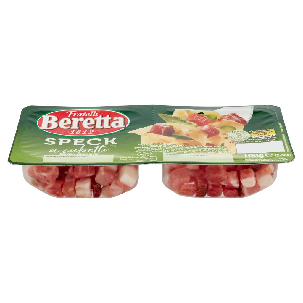 Fratelli Beretta Speck a Cubetti 2 x 50 g