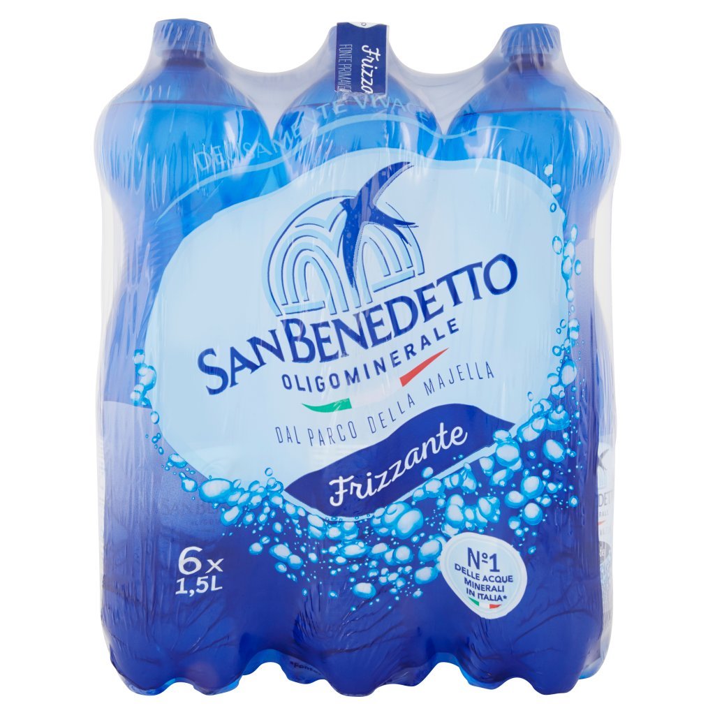 San Benedetto Acqua Minerale  dal Parco della Majella Frizzante 6 x 1,5 l