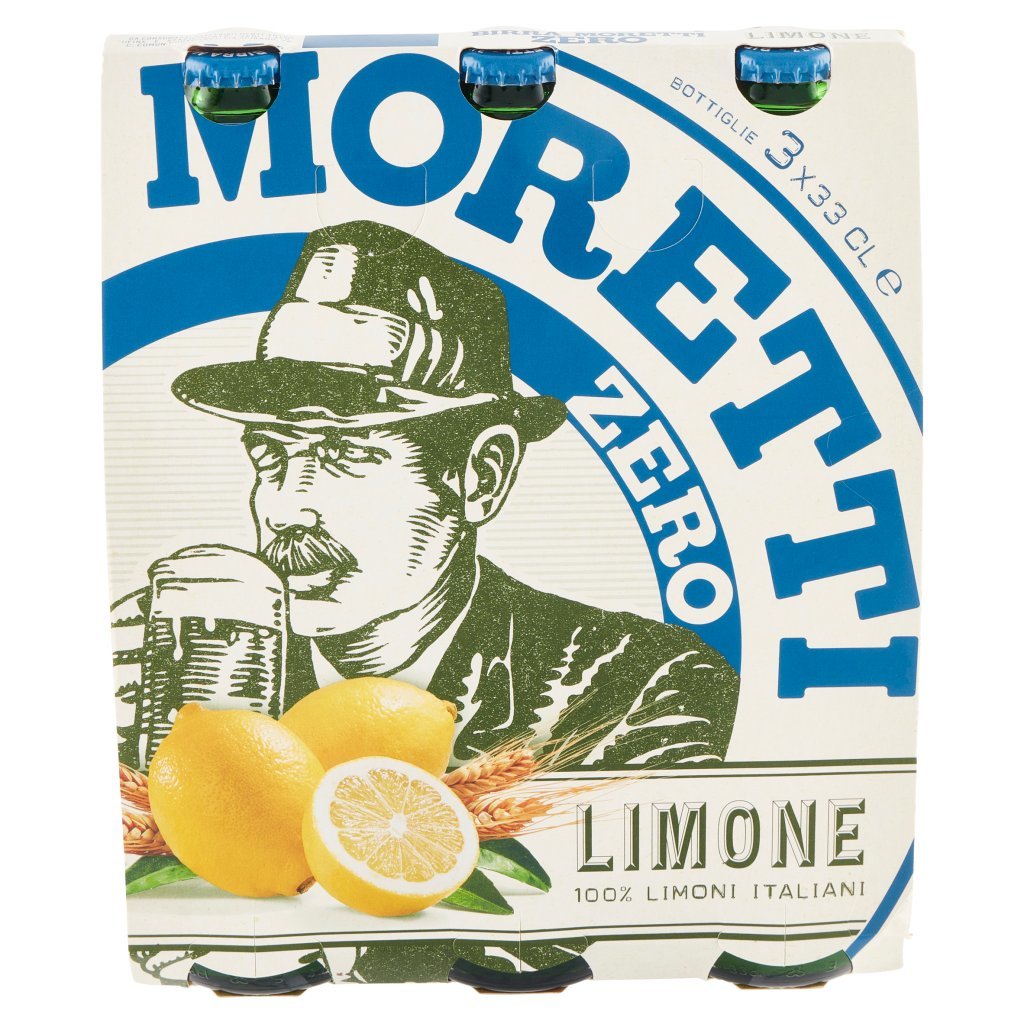 Birra Moretti Zero Limone