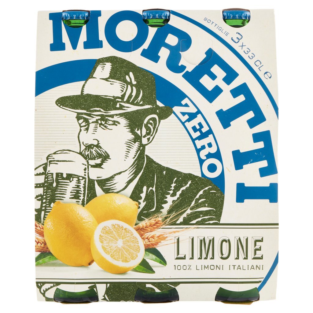 Birra Moretti Zero Limone