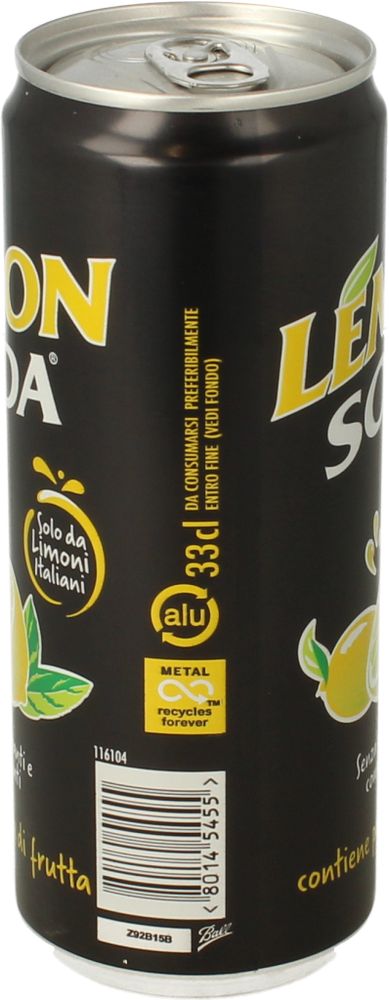 Lemonsoda Limonata Lemonsoda Lattina 330 Ml