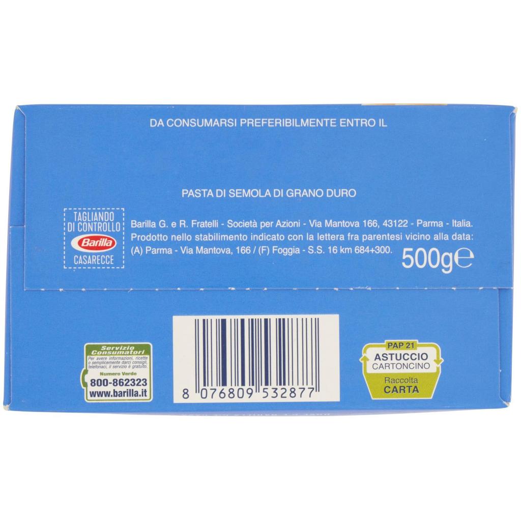 Barilla Pasta Caserecce N.287 100% Grano Italiano