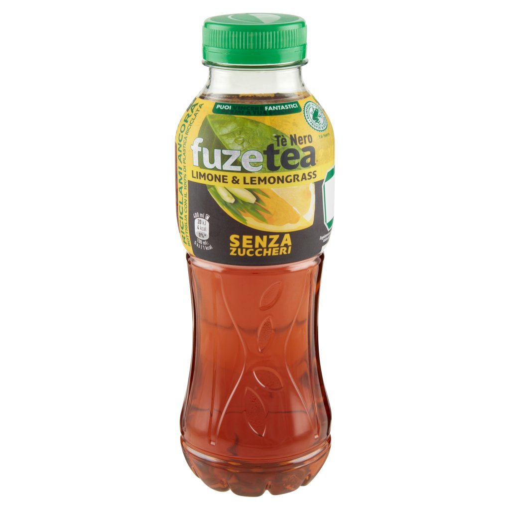 Fuze Tea Zero Fuze Tea senza Zuccheri Limone e Lemongrass Pet