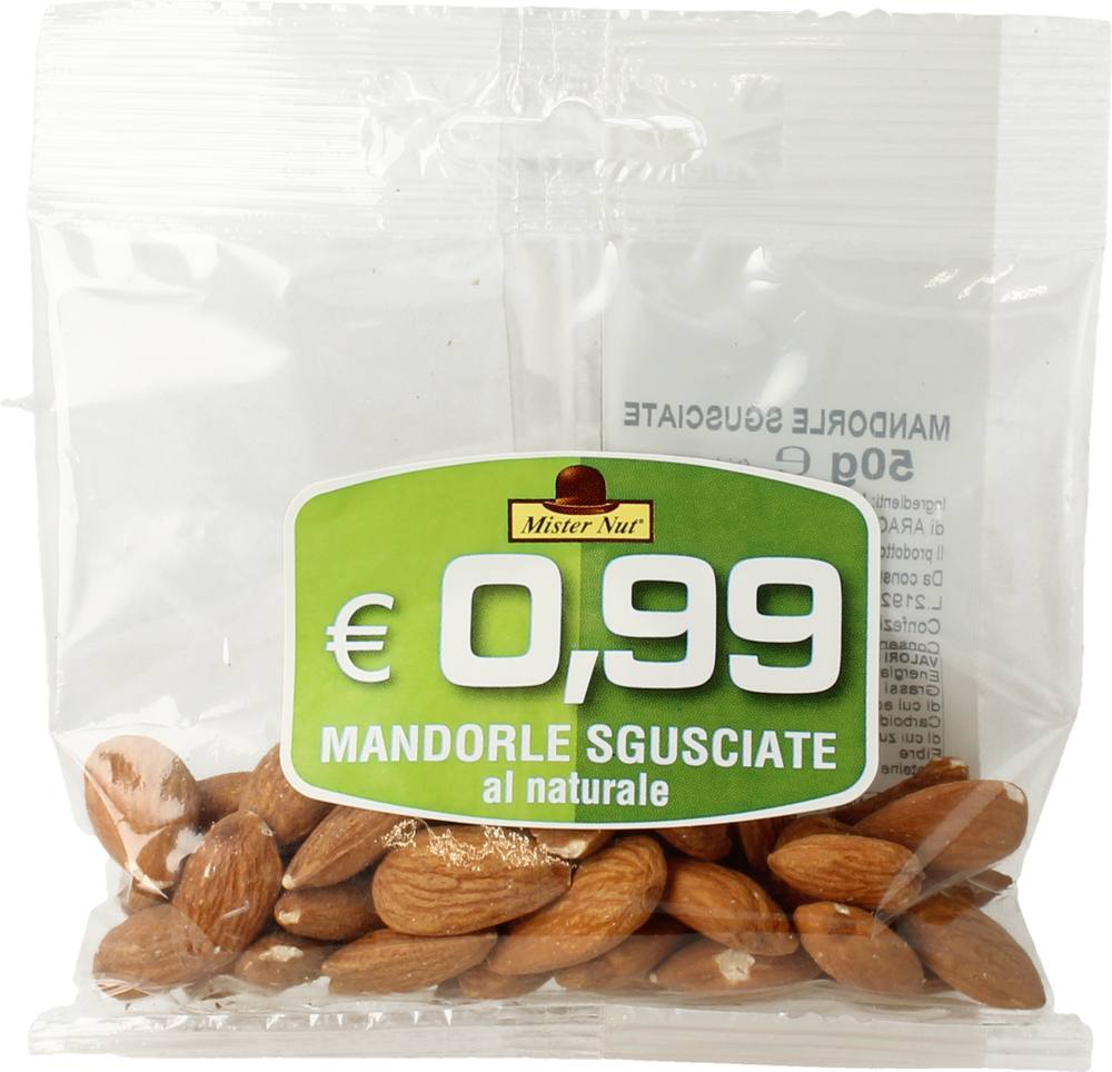 Mister Nut € 0,99 Mandorle Sgusciate al Naturale