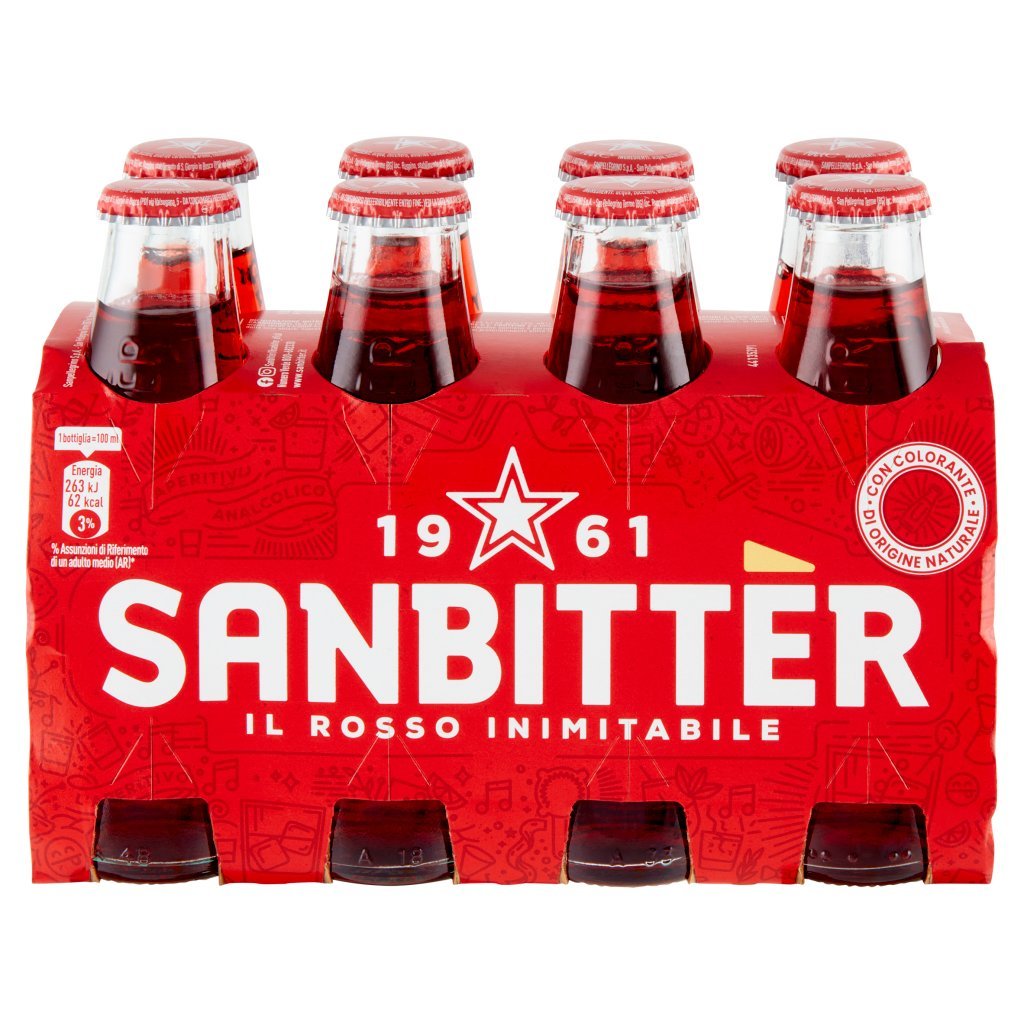 Sanbittèr Rosso 8x10cl