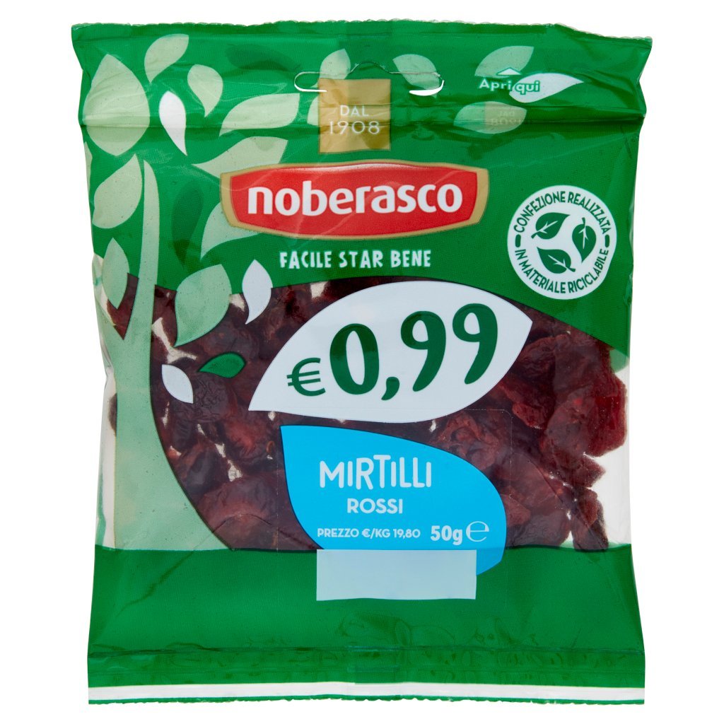 Noberasco € 0,99 Mirtilli Rossi