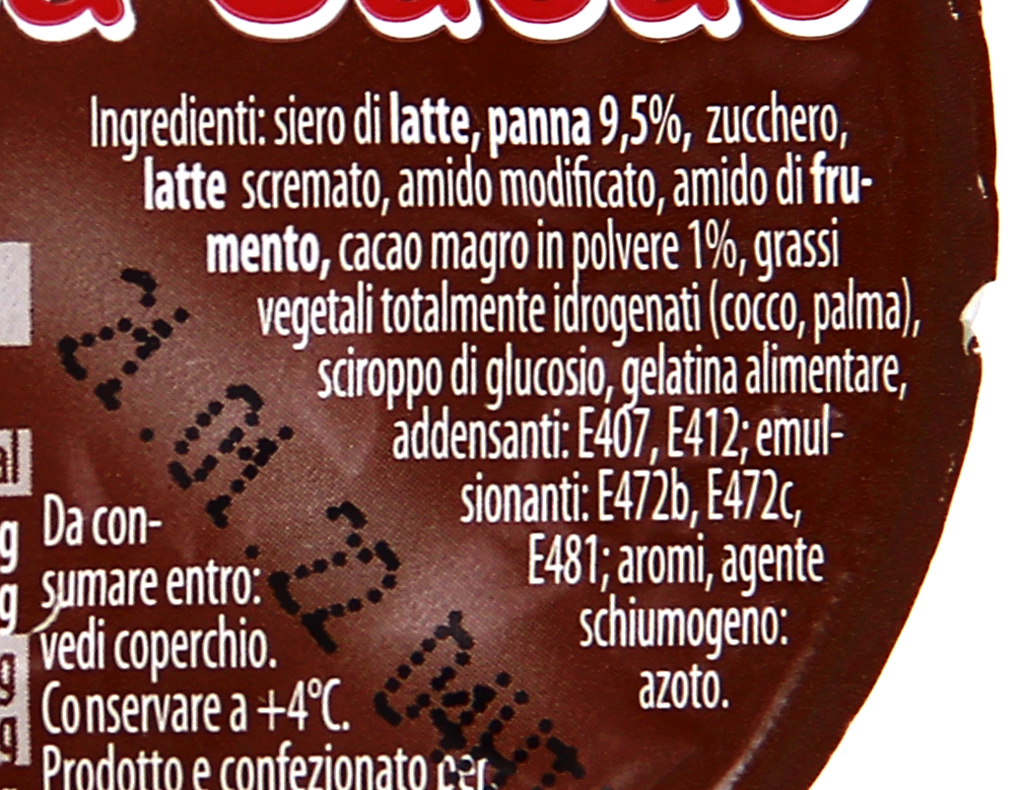 Coppa Panna Cacao G200 Malga p