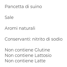 Negroni Pancetta Dolce in Cubetti 2 x 100 g