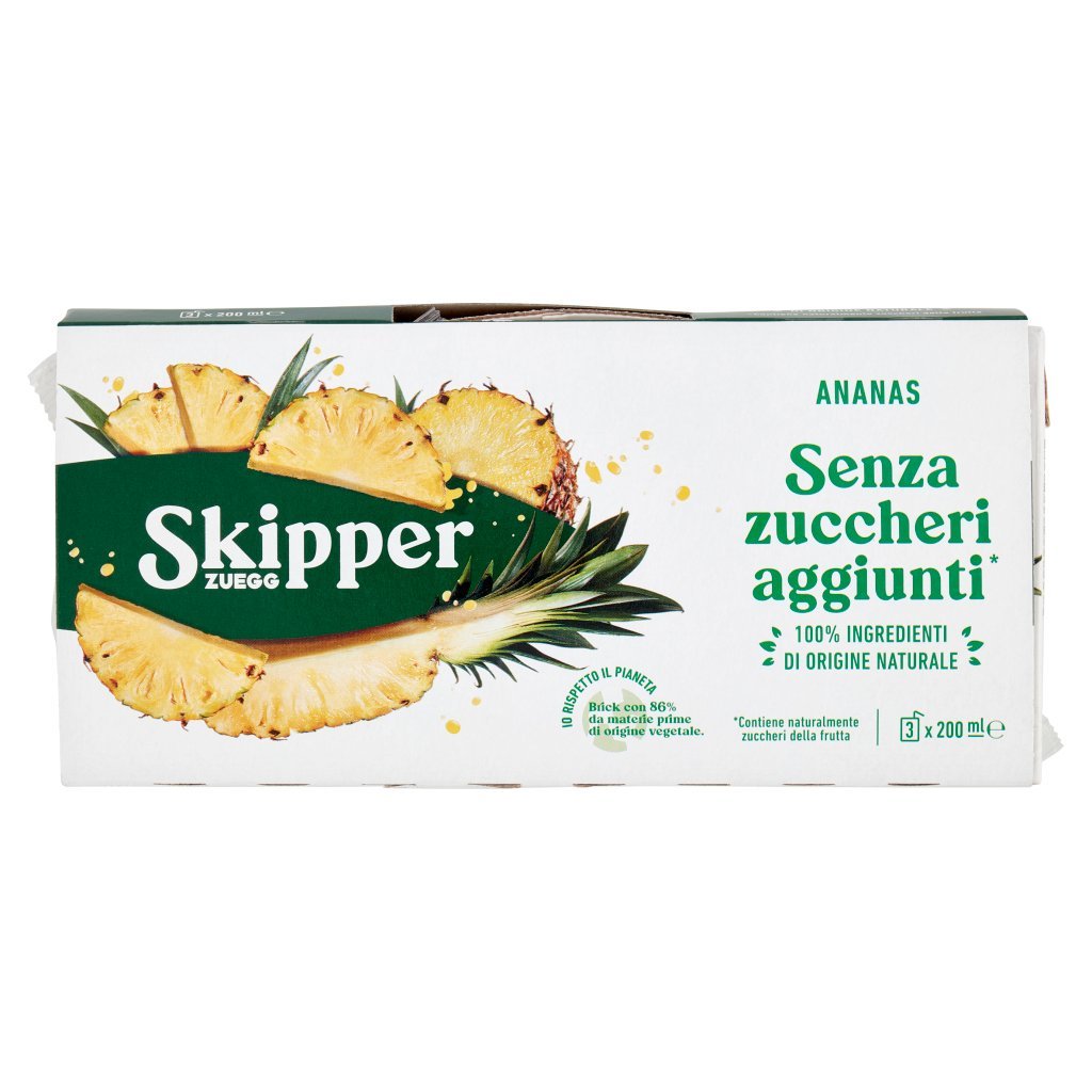 Zuegg Skipper Ananas senza Zuccheri Aggiunti*