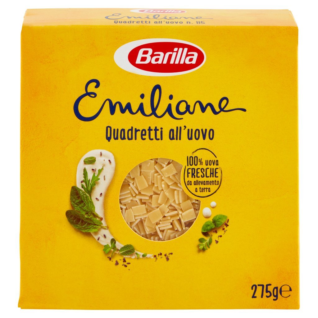 Barilla Pasta Uovo Quadretti Emiliane