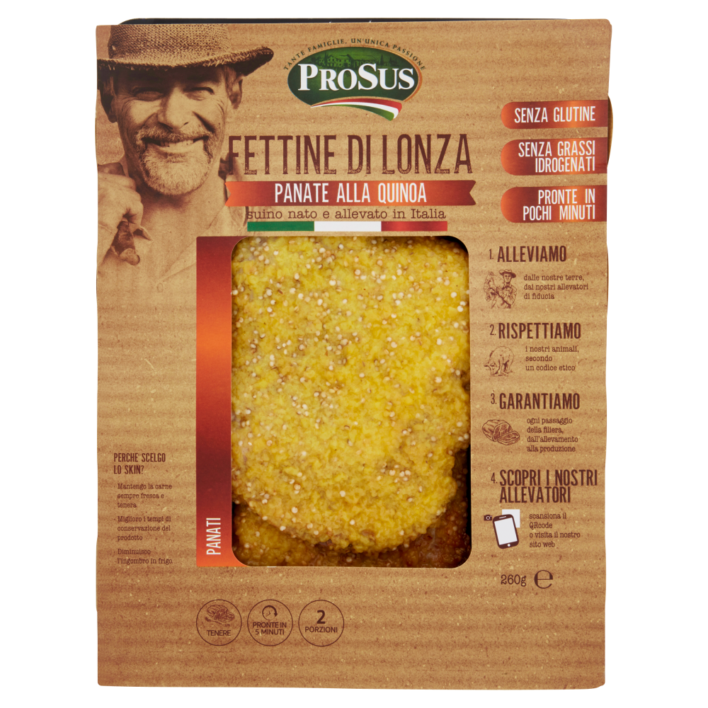 Carrefour Fettine Lonza Panate Quinoa